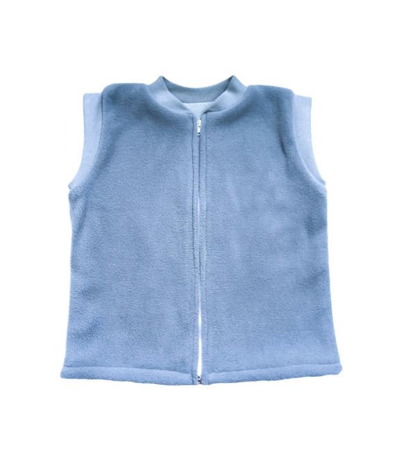 GAJI / Vesta teplá flis - modrá