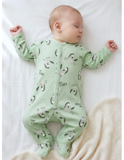 GAJI / Pyžamo overal s nôžkou obojlíc - vzor5