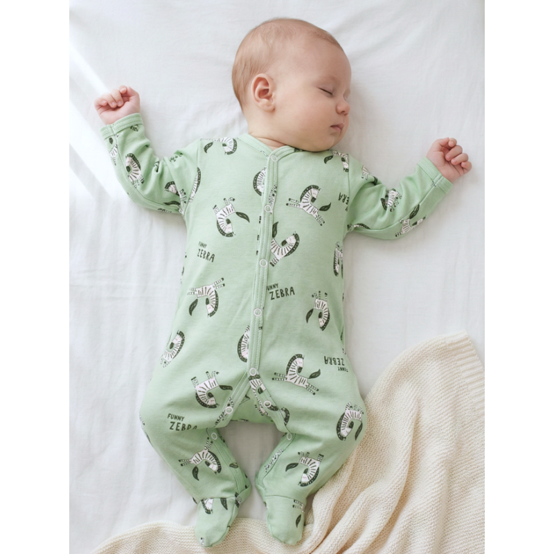 GAJI / Pyžamo overal s nôžkou obojlíc - vzor5