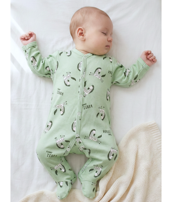 GAJI / Pyžamo overal s nôžkou obojlíc - vzor5