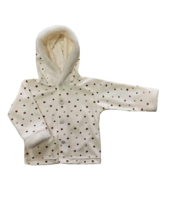 GAJI / Bunda s kapucňou zamat - hviezda