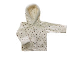 GAJI / Bunda s kapucňou zamat - hviezda