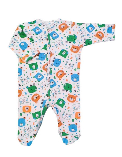 GAJI / Pyžamo overal s nôžkou obojlíc - vzor3