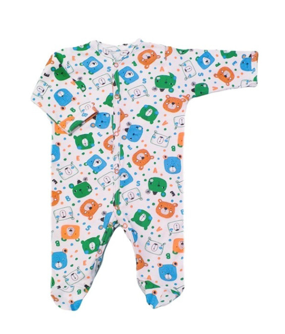 GAJI / Pyžamo overal s nôžkou obojlíc - vzor3