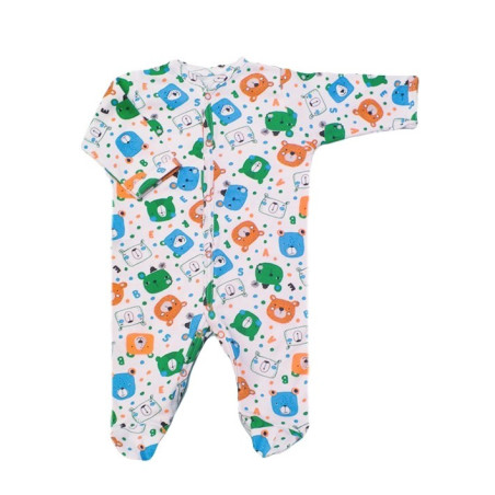 GAJI / Pyžamo overal s nôžkou obojlíc - vzor3