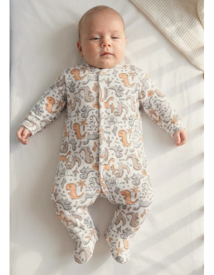 GAJI / Pyžamo overal s nôžkou obojlíc - vzor4