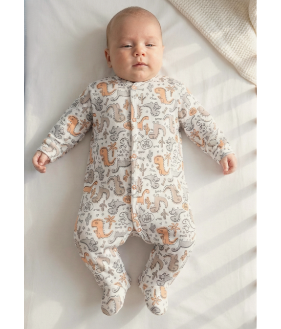GAJI / Pyžamo overal s nôžkou obojlíc - vzor4