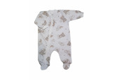 GAJI / Pyžamo overal s nožkou flanel - vzor4