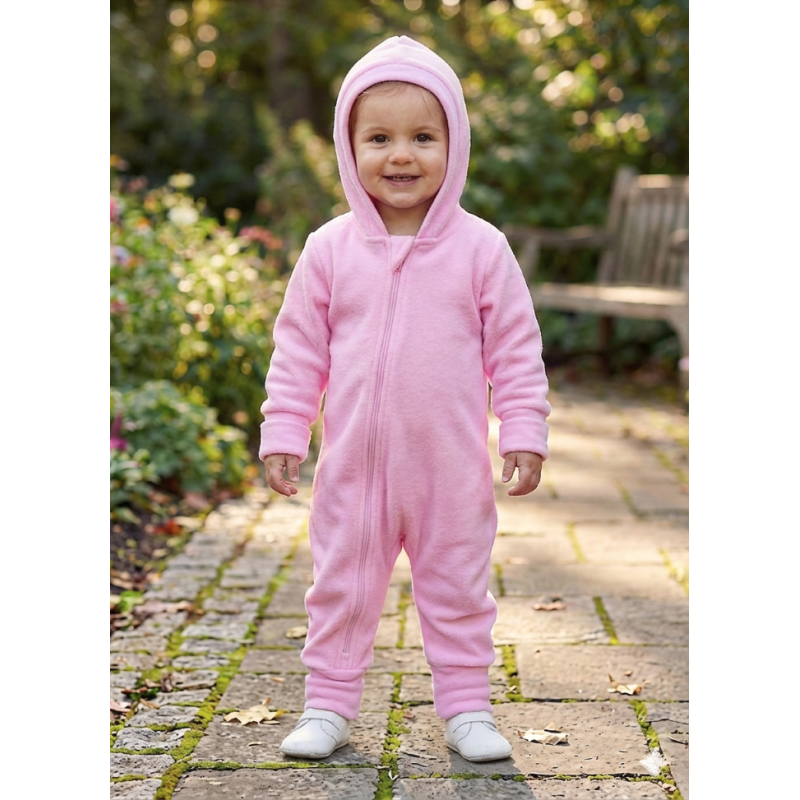 GAJI / Overal rastúci flis - ružová