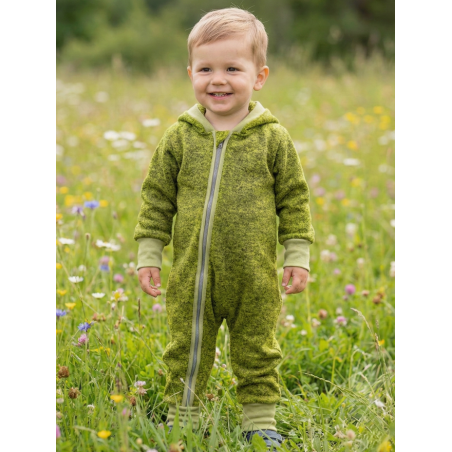 GAJI / Overal rastúci úplet - zelená