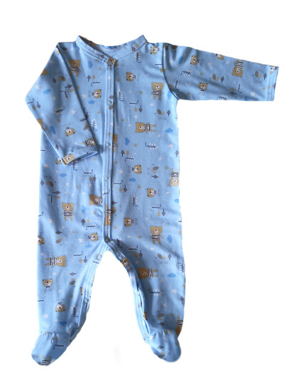 GAJI / Pyžamo overal s nôžkou - vzor9