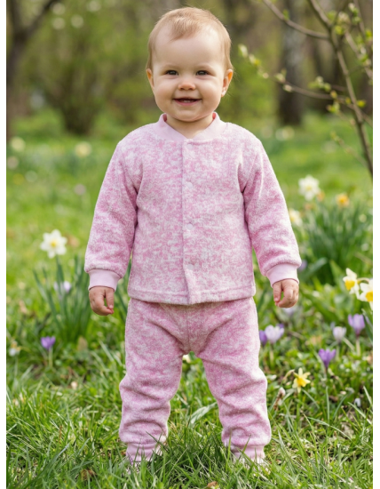 GAJI / Kabátik úplet - ružová