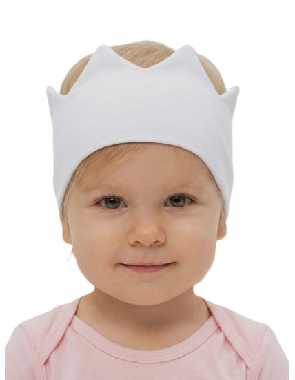 GAJI / Čelenka korunka - biela