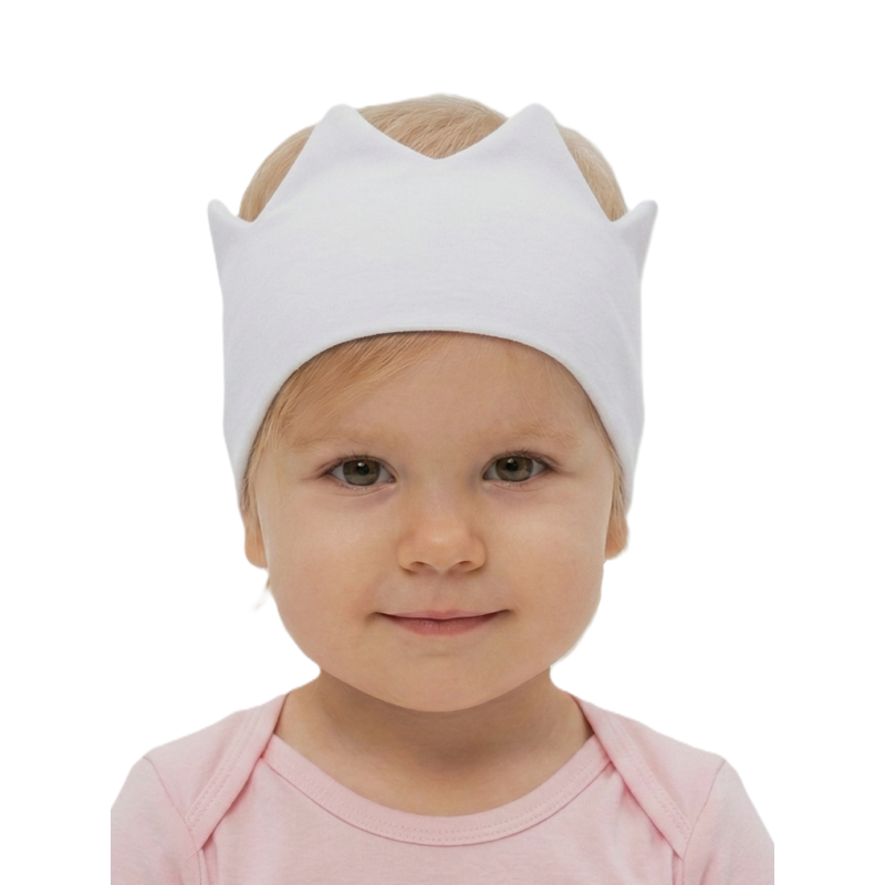 GAJI / Čelenka korunka - biela