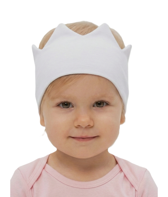 GAJI / Čelenka korunka - biela