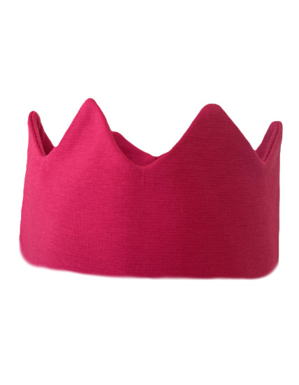 GAJI / Čelenka korunka - cyklámenová