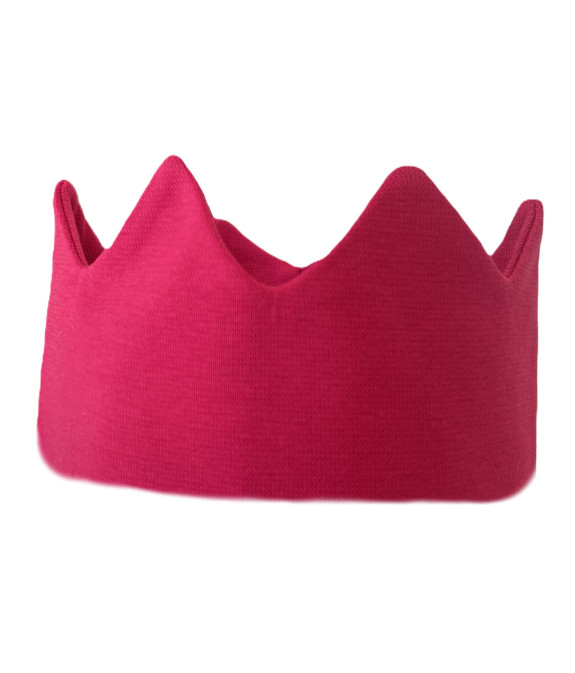 GAJI / Čelenka korunka - cyklámenová