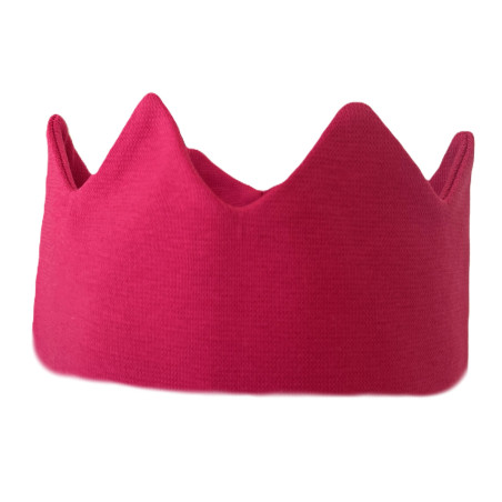 GAJI / Čelenka korunka - cyklámenová