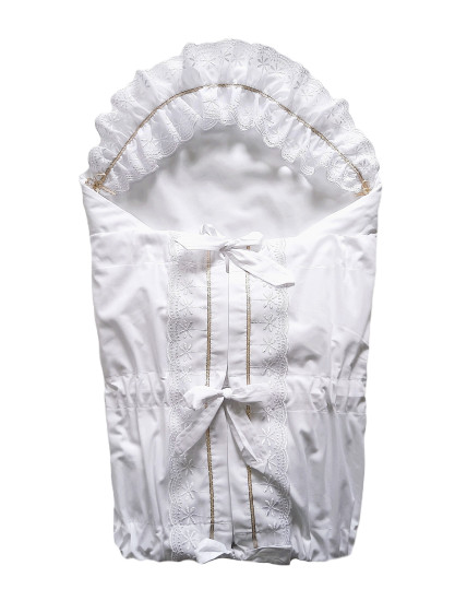 GAJI / Zavinovačka 5cm madeira zdobená 2xfodra - zlatá