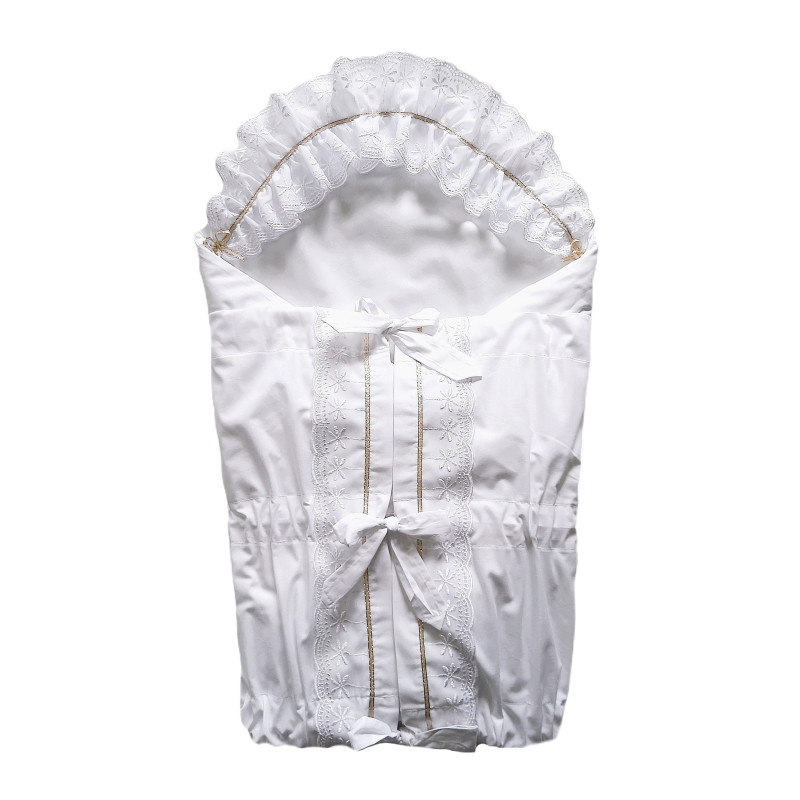 GAJI / Zavinovačka 5cm madeira zdobená 2xfodra - zlatá