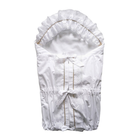 GAJI / Zavinovačka 5cm madeira zdobená 2xfodra - zlatá