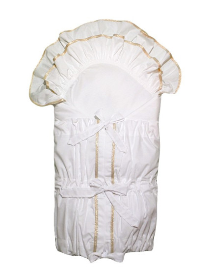 GAJI / Zavinovačka lemovaná 2xfodra - zlatá