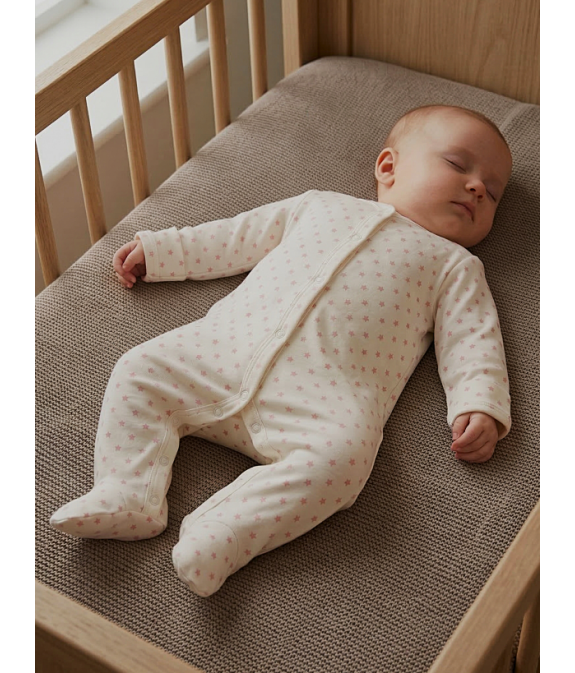 GAJI / Pyžamo overal s nôžkou - vzor2