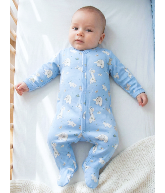 GAJI / Pyžamo overal s nôžkou - vzor6