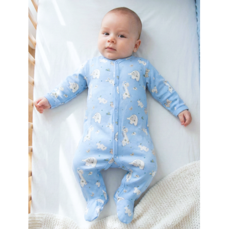 GAJI / Pyžamo overal s nôžkou - vzor6