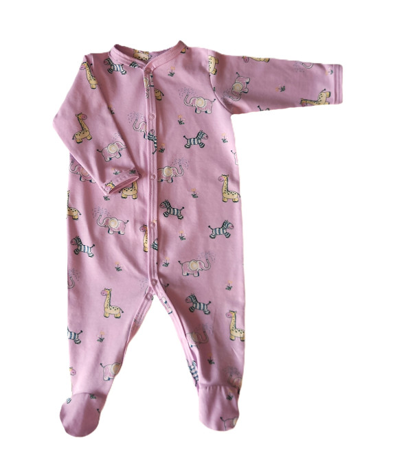 GAJI / Pyžamo overal s nôžkou - vzor8