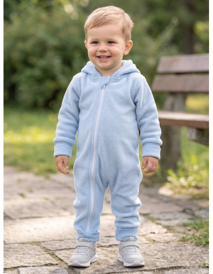 GAJI / Overal rastúci flis - modrá