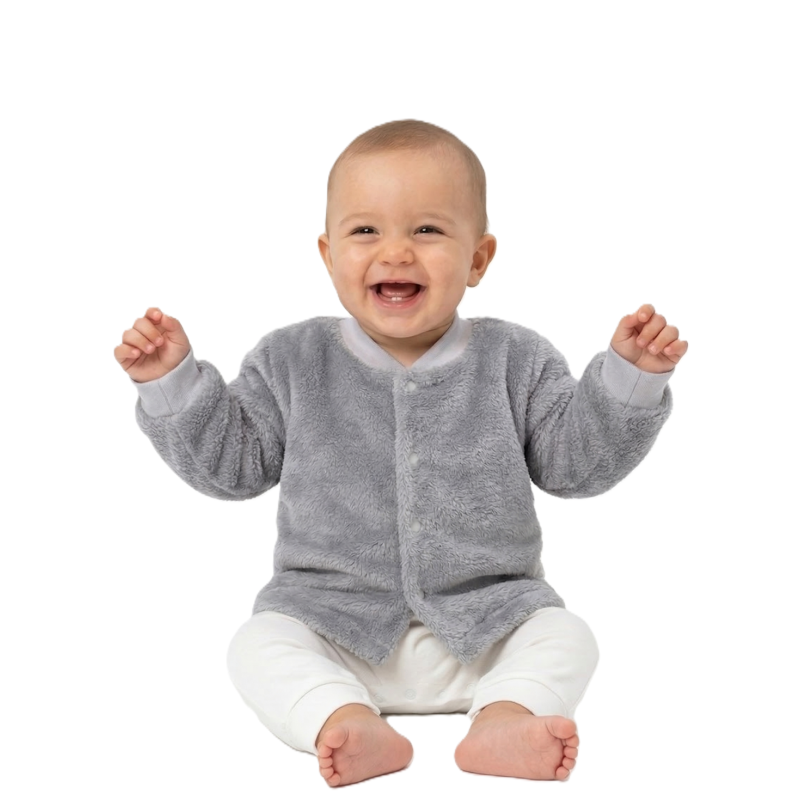 GAJI / Kabátik wellsoft - sv.sivá