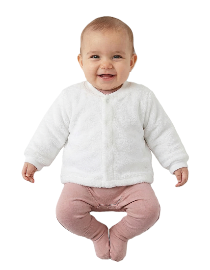 GAJI / Kabátik wellsoft - biela