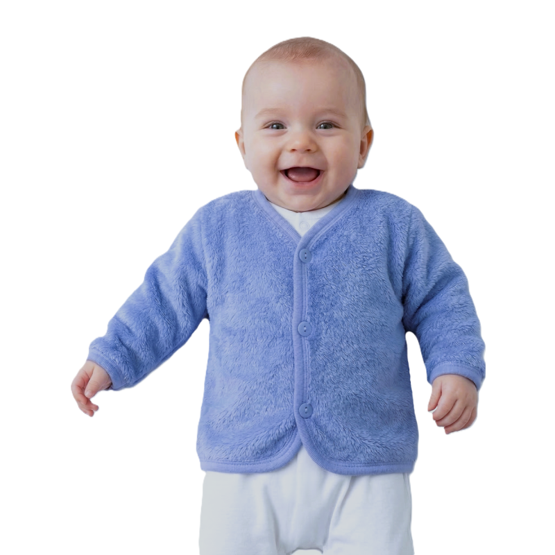 GAJI / Kabátik lemovaný wellsoft - modrá