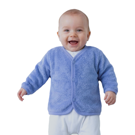 GAJI / Kabátik lemovaný wellsoft - modrá