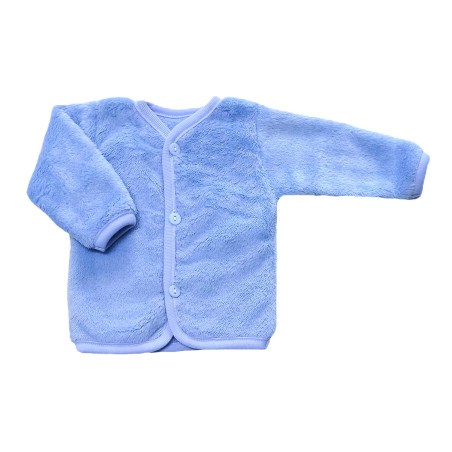 GAJI / Kabátik lemovaný wellsoft - modrá