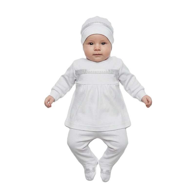 GAJI / Súprava 3-dielna dievča - biela