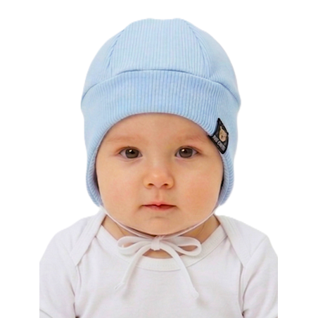 GAJI / Čiapka z dielov - sv.modrá