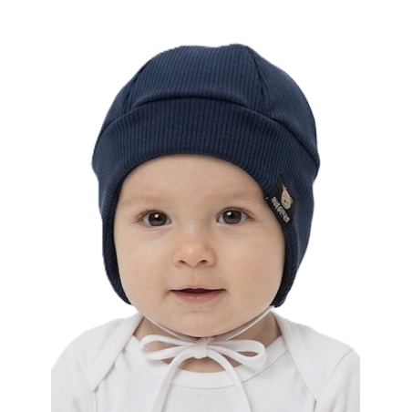 GAJI / Čiapka z dielov - tm.modrá