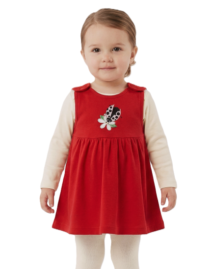 GAJI / Suknička šatová - červená