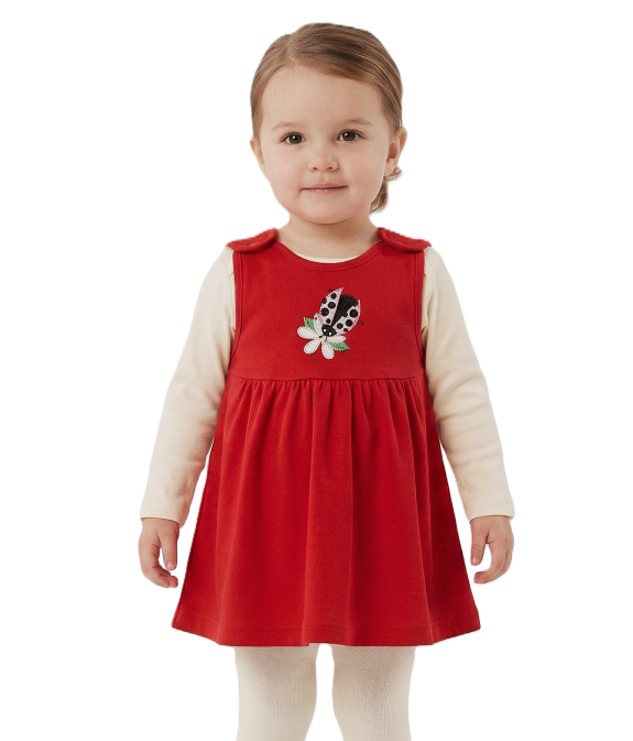 GAJI / Suknička šatová - červená