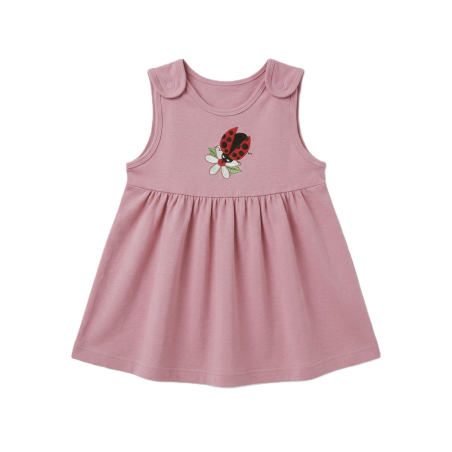 GAJI / Suknička šatová - pudrová