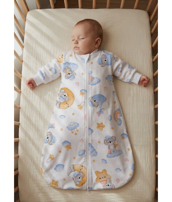 GAJI / Spací vak flanel - vzor1