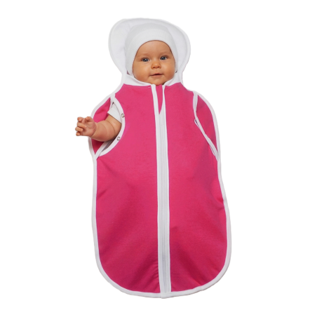 GAJI / Ulitka s otvormi pre rúčky - cyklamenová