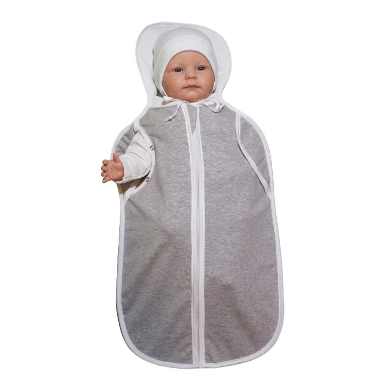 GAJI / Ulitka s otvormi pre rúčky - sivá