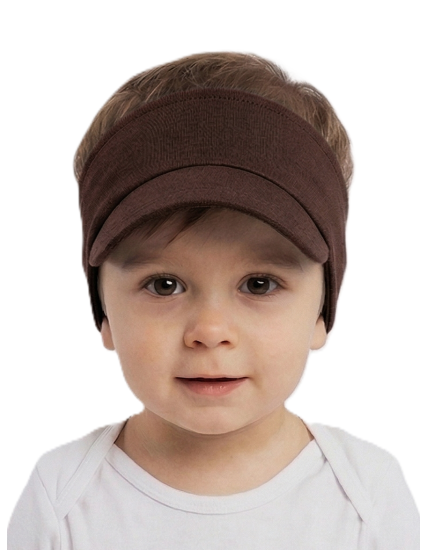 GAJI / Čelenka s šiltom - tm.hnedá