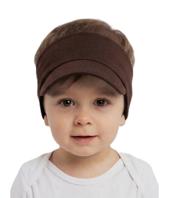 GAJI / Čelenka s šiltom - tm.hnedá