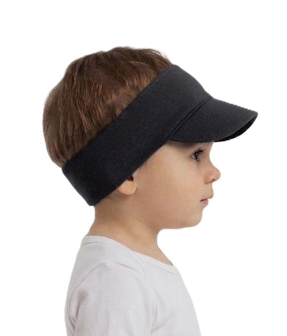 GAJI / Čelenka s šiltom - tm.sivá