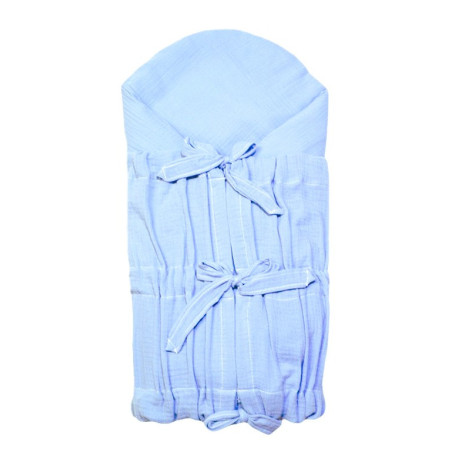 GAJI / Zavinovačka mušelín - sv.modrá