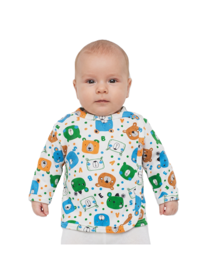 GAJI / Košieľka kojenecká prekladaná - vzor3